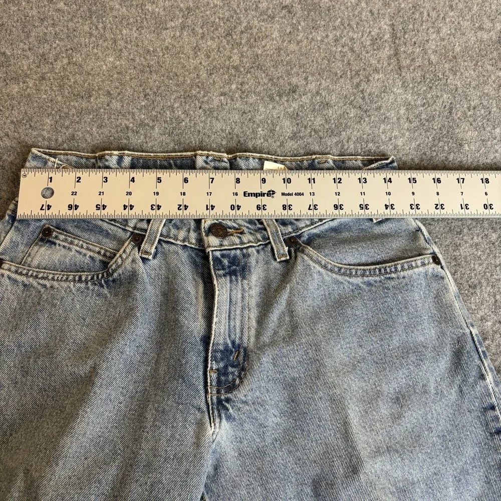 Levi Jeans 562 32x26 Boys Light Wash Y2K Denim Orange Tab‎